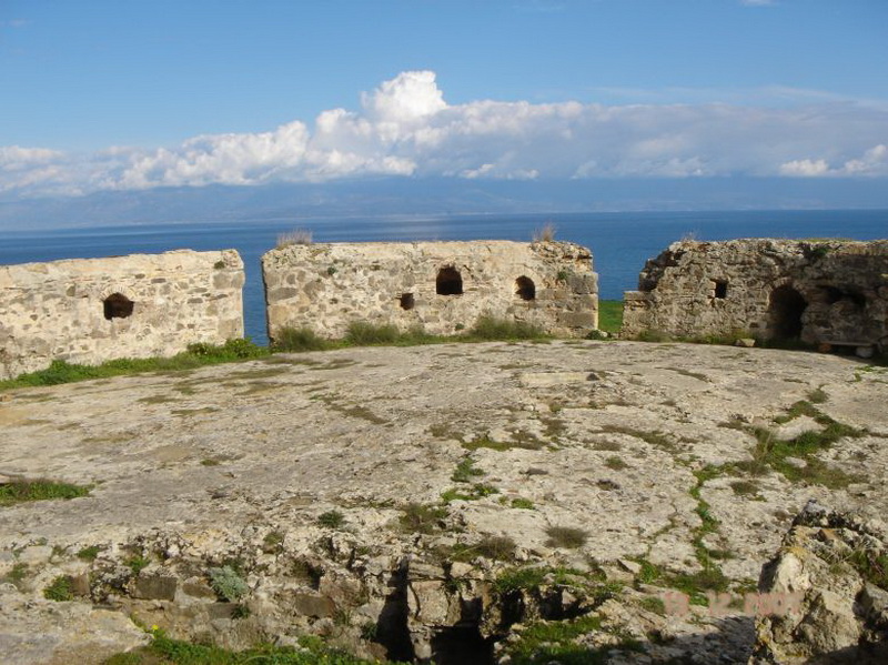 Die Geschichte der Burg in Koroni